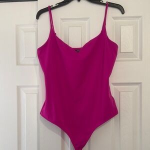 Express Women's Bodysuit in Bright Fuchsia